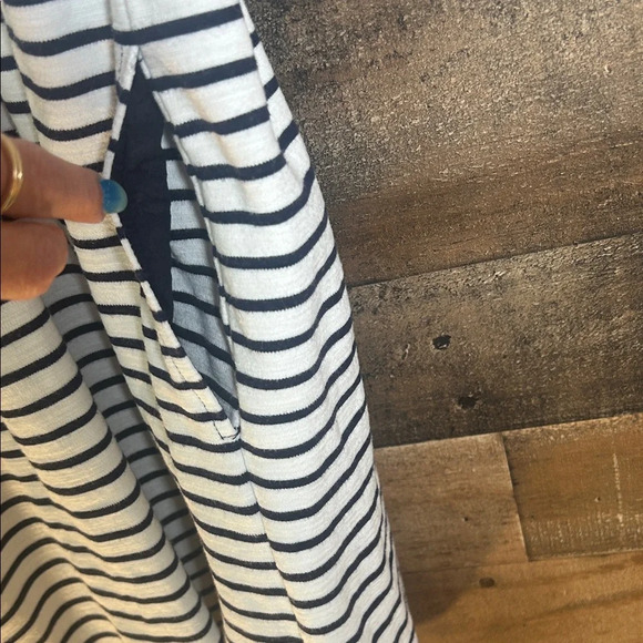 J. Crew Black and White Striped Dress - Picture 4 of 4
